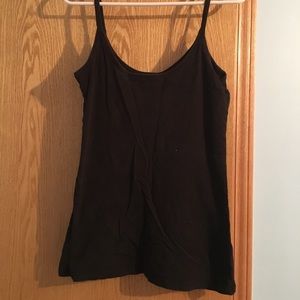 Plain Black Tank Top